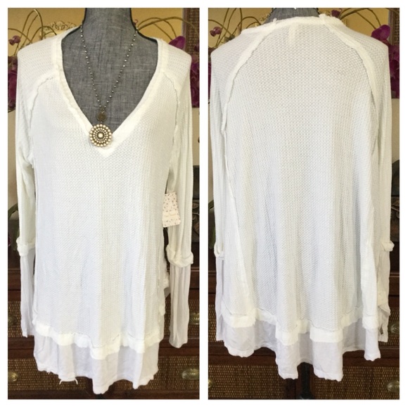 Free People Laguna Thermal Top.  NWT. - Picture 4 of 8